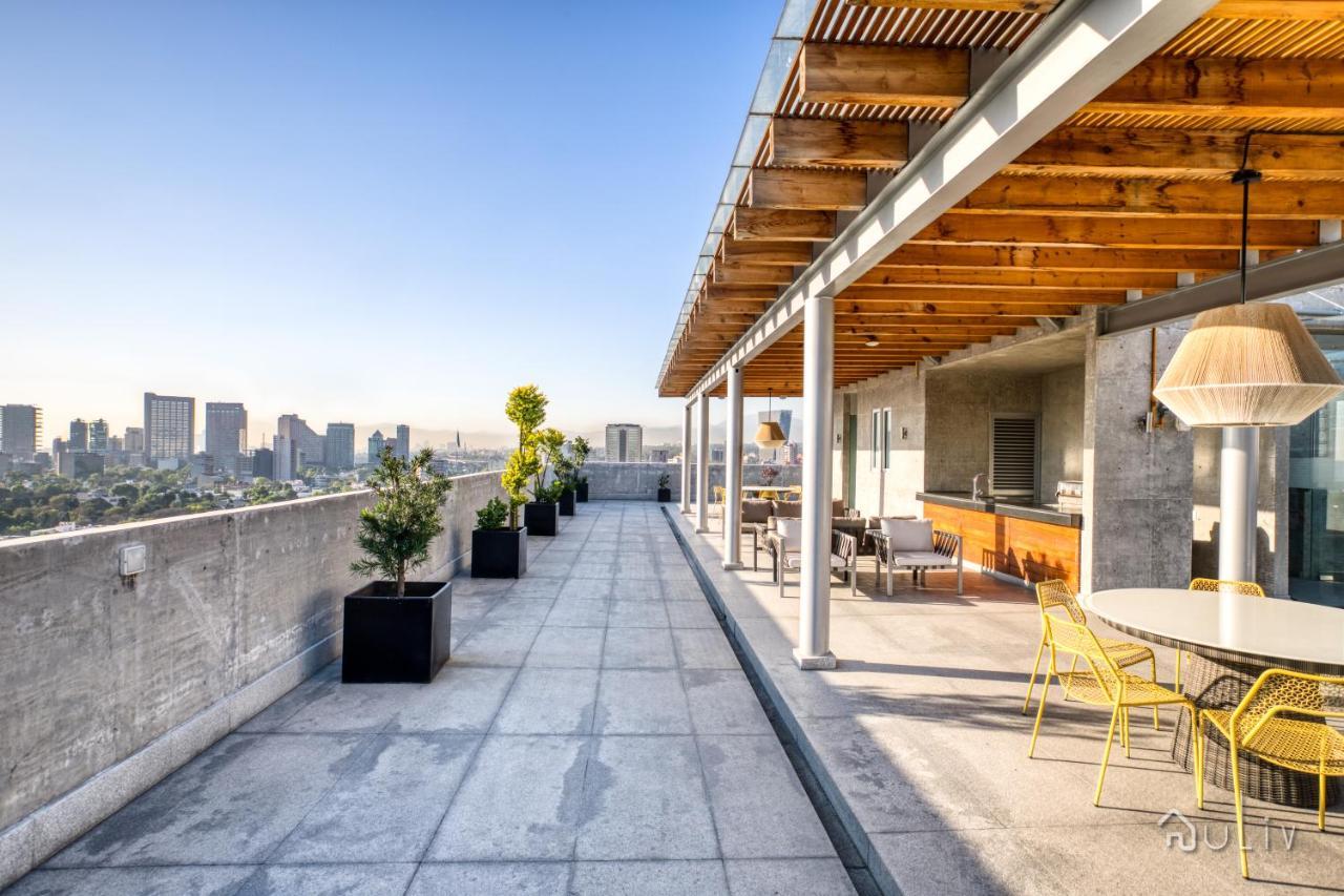 Uliv Polanco Aparthotel Mexico City Exteriör bild