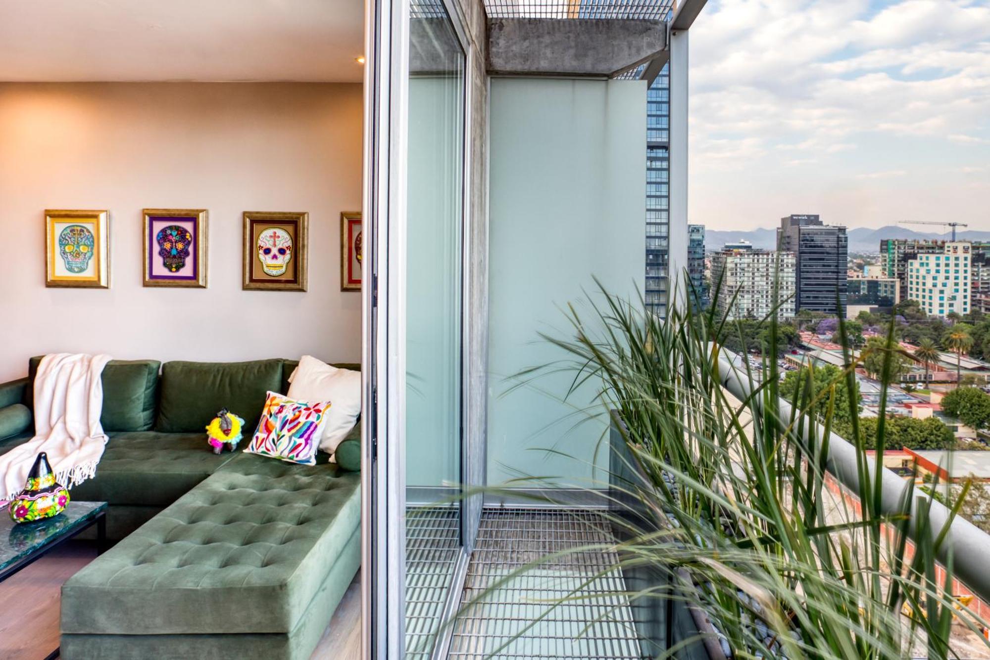 Uliv Polanco Aparthotel Mexico City Rum bild